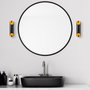 Opviq Cut - 11810 Lámpara de pared negro y dorado